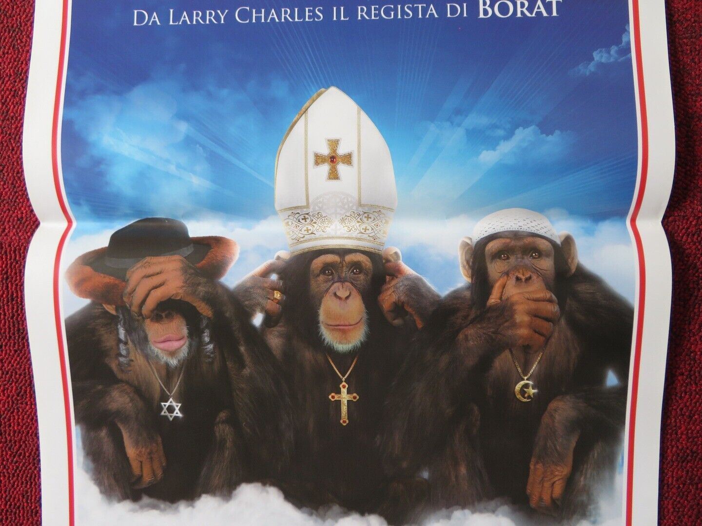 RELIGULOUS ITALIAN LOCANDINA (27.5"x13") POSTER BILL MAHER TAL BACHMAN 2008 Movie posters