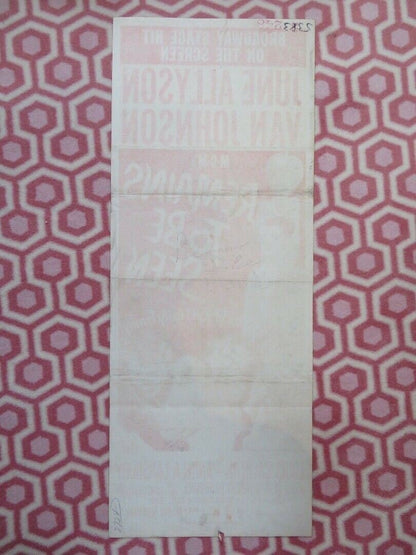 REMAINS TO BE SEEN US INSERT (14"x 36") POSTER JUNE ALLYSON VAN JOHNSON 1953 Movie posters