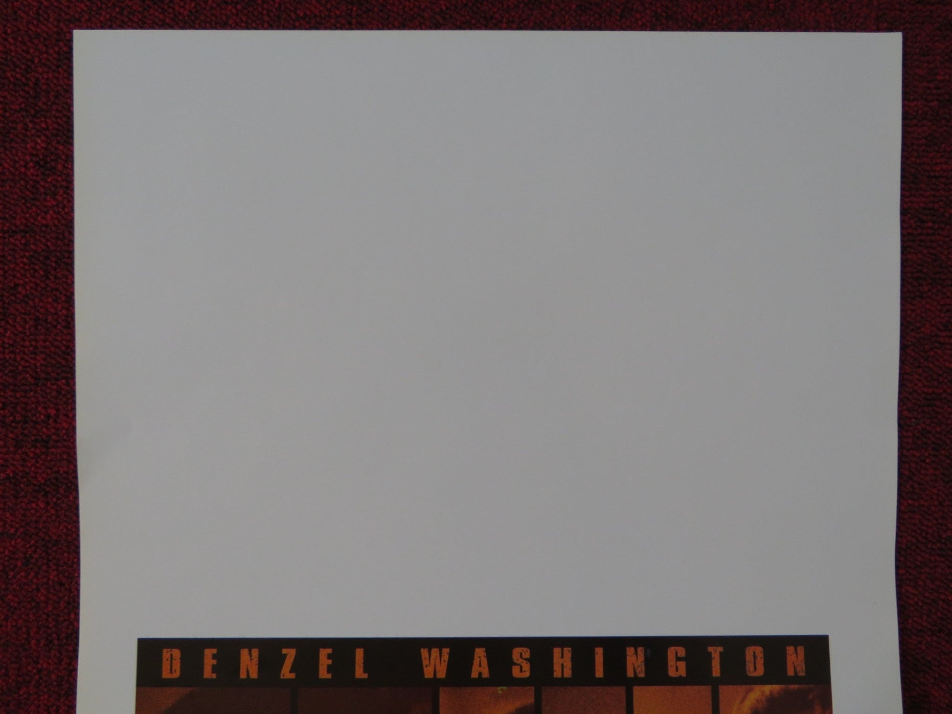 REMEMBER THE TITANS ITALIAN LOCANDINA POSTER DENZEL WASHINGTON WILL PATTON 2000 Rendezvous Cinema Movie posters