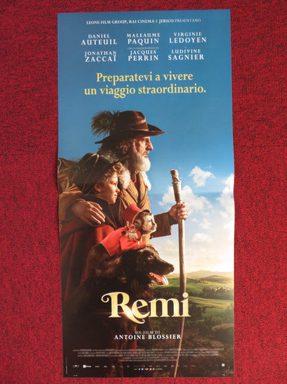 REMI ITALIAN LOCANDINA POSTER DANIEL AUTEUIL MALEAUME PAQUIN 2018 Rendezvous Cinema Movie posters