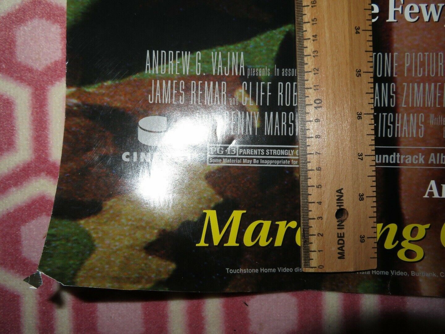 RENAISSANCE MAN US ONE SHEET ROLLED POSTER DANNY DEVITO 1994 - Rendezvous Cinema