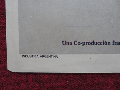 RENE LA CANE FOLDED ARGENTINA ONE SHEET POSTER GERARD DEPARDIEU SYLVIA KRISTEL Rendezvous Cinema Movie posters