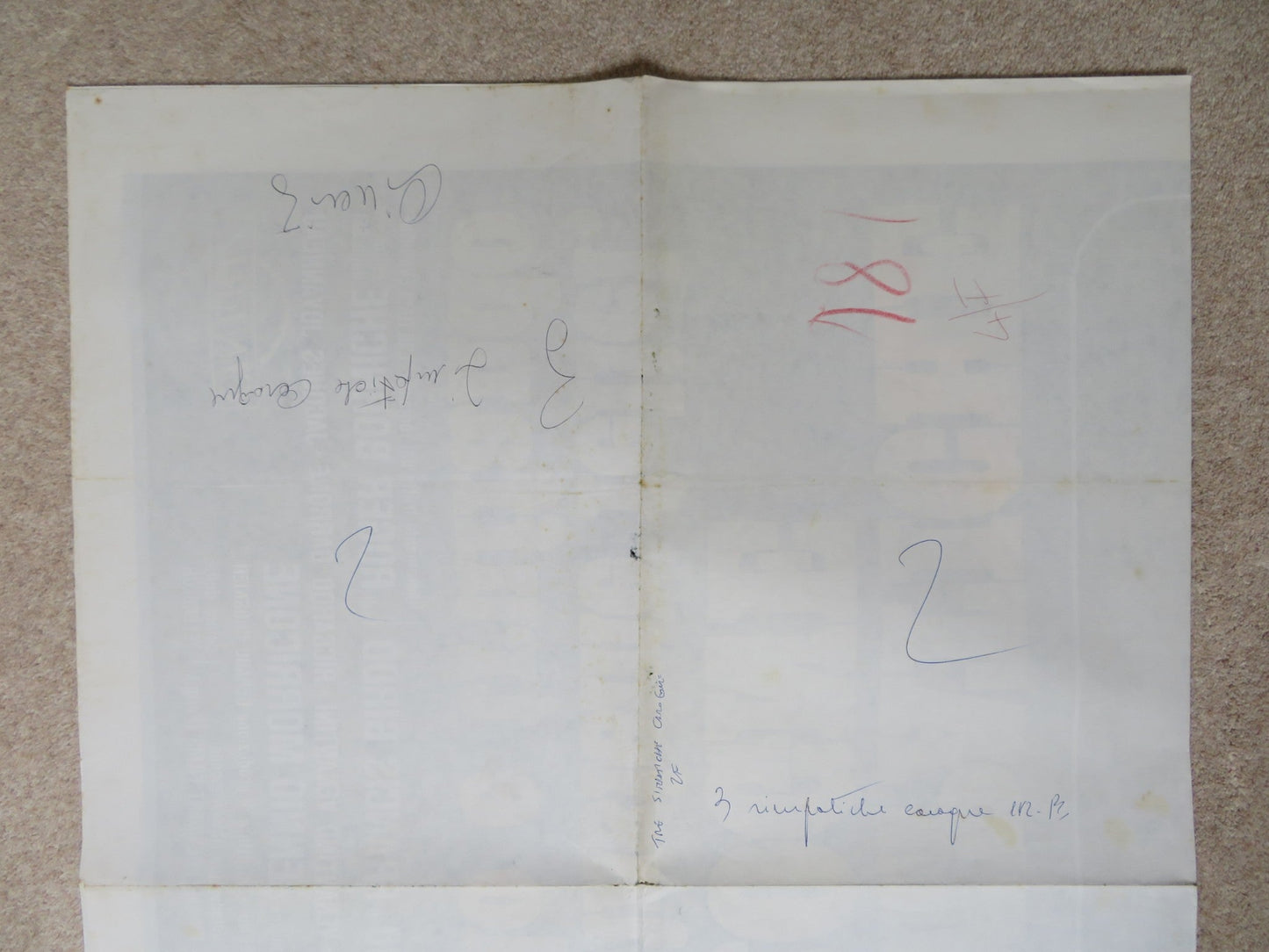 RENE THE CANE ITALIAN 2 FOGLIO POSTER GERARD DEPARDIEU SYLVIA KRISTEL 1977 Rendezvous Cinema Movie posters