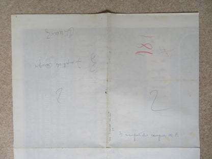 RENE THE CANE ITALIAN 2 FOGLIO POSTER GERARD DEPARDIEU SYLVIA KRISTEL 1977 Rendezvous Cinema Movie posters