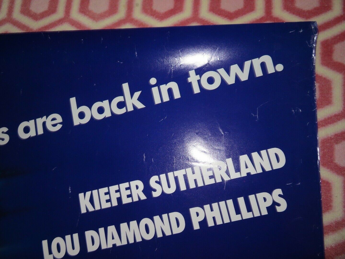 RENEGADES US ONE SHEET ROLLED POSTER JAMI GETZ KEIFER SUTHERLAND 1989 Movie posters