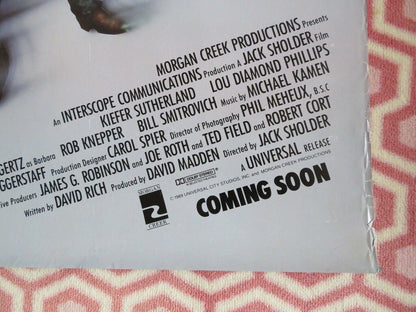 RENEGADES US ONE SHEET ROLLED POSTER JAMI GETZ KEIFER SUTHERLAND 1989 Movie posters