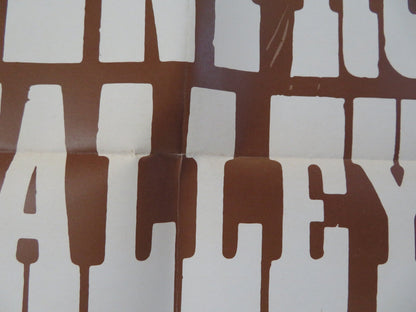 RENFRO VALLEY BARN DANCE FOLDED US ONE SHEET POSTER JOHN LAIR R. SULLIVAN 1966 Rendezvous Cinema Movie posters