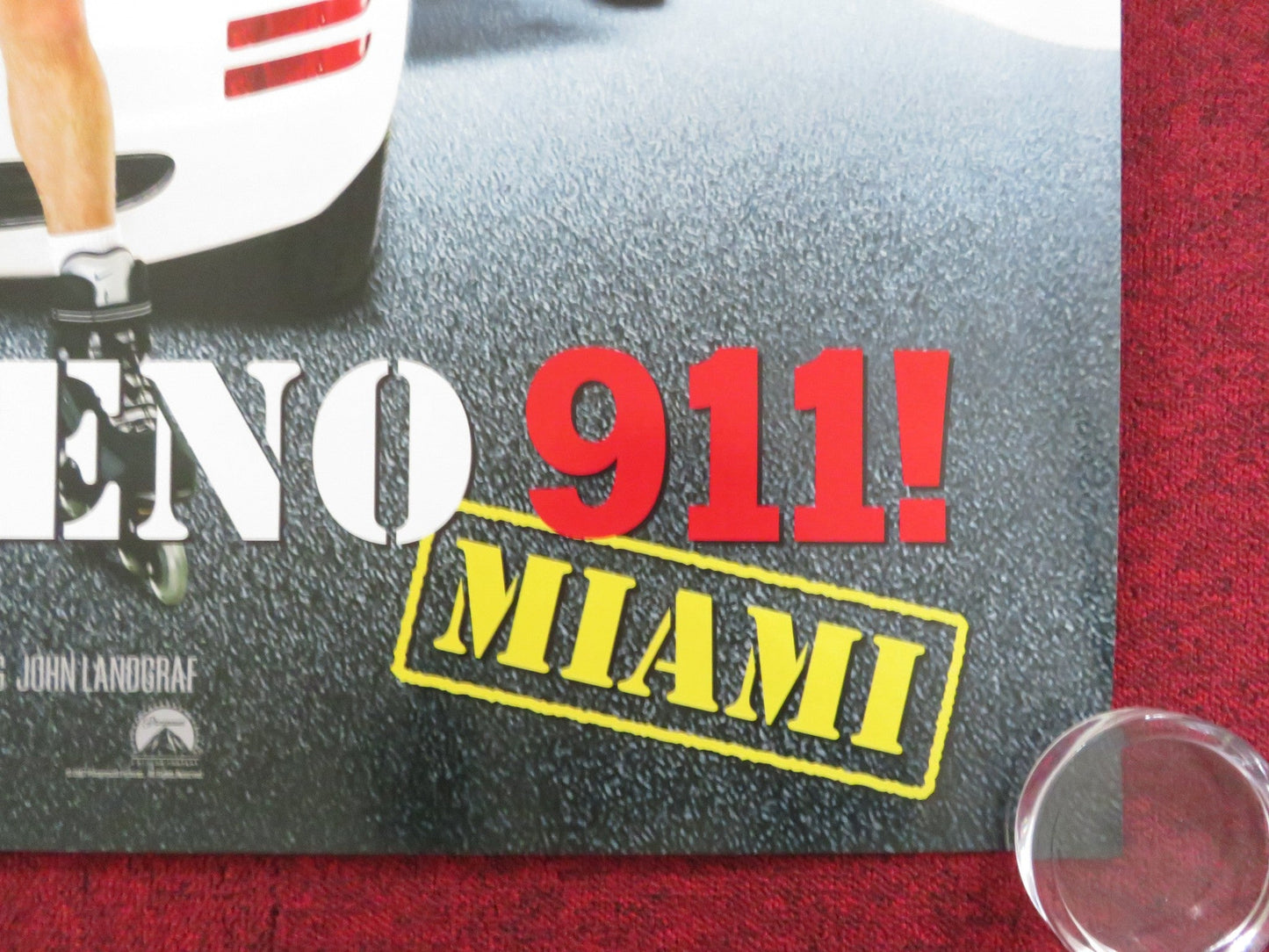 RENO 911!: MIAMI UK QUAD ROLLED POSTER LENNIE LOFTIN DANNY DE VITO 2007 Rendezvous Cinema Movie posters