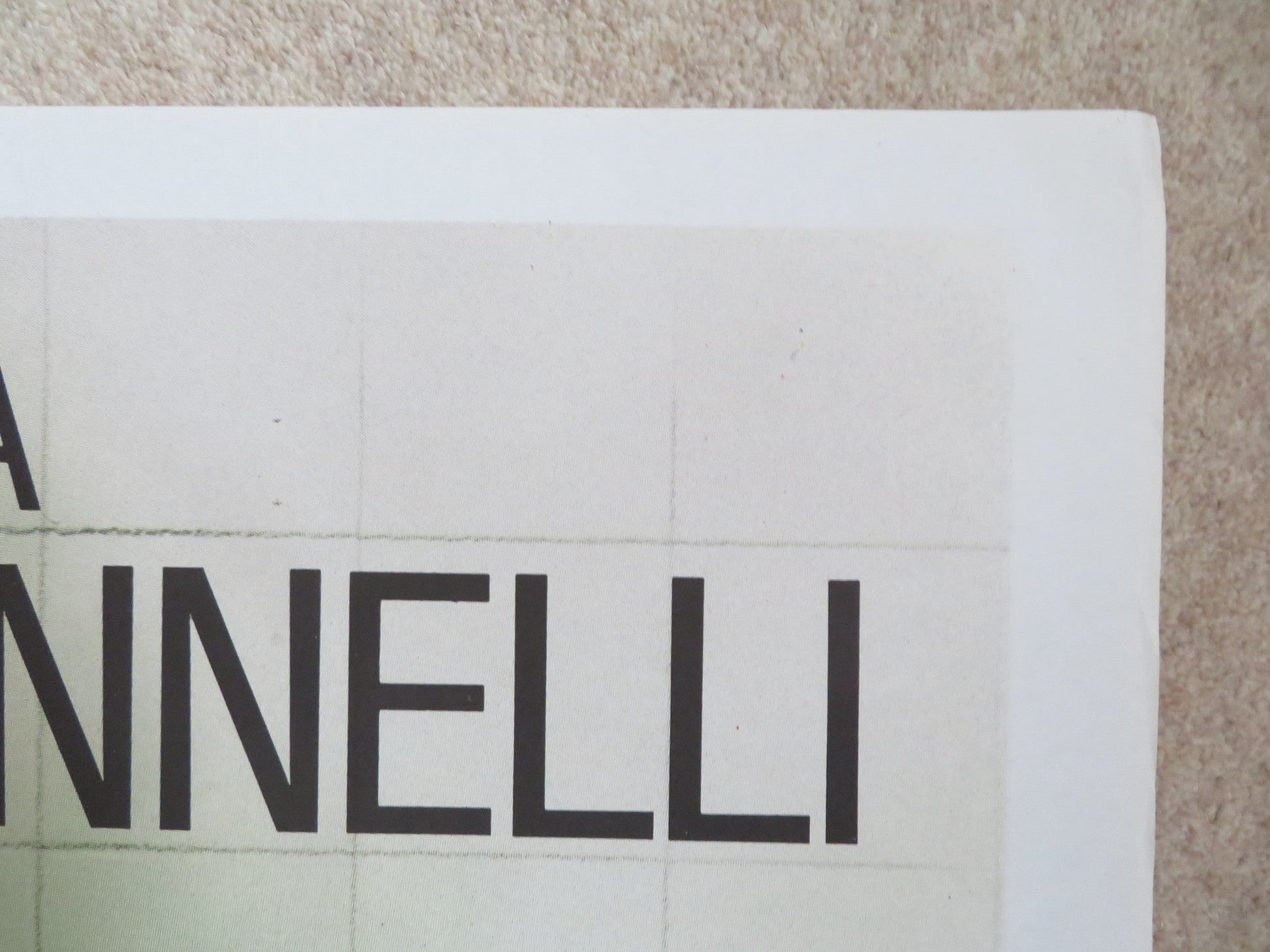 RENT - A - COP ITALIAN 2 FOGLIO POSTER BURT REYNOLDS LIZA MINNELLI 1987 Rendezvous Cinema Movie posters