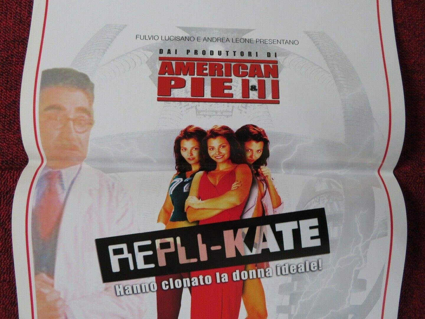 REPLI - KATE ITALIAN LOCANDINA (27.5"x13") POSTER ALI LANDRY JAMES RODAY 2002 Movie posters