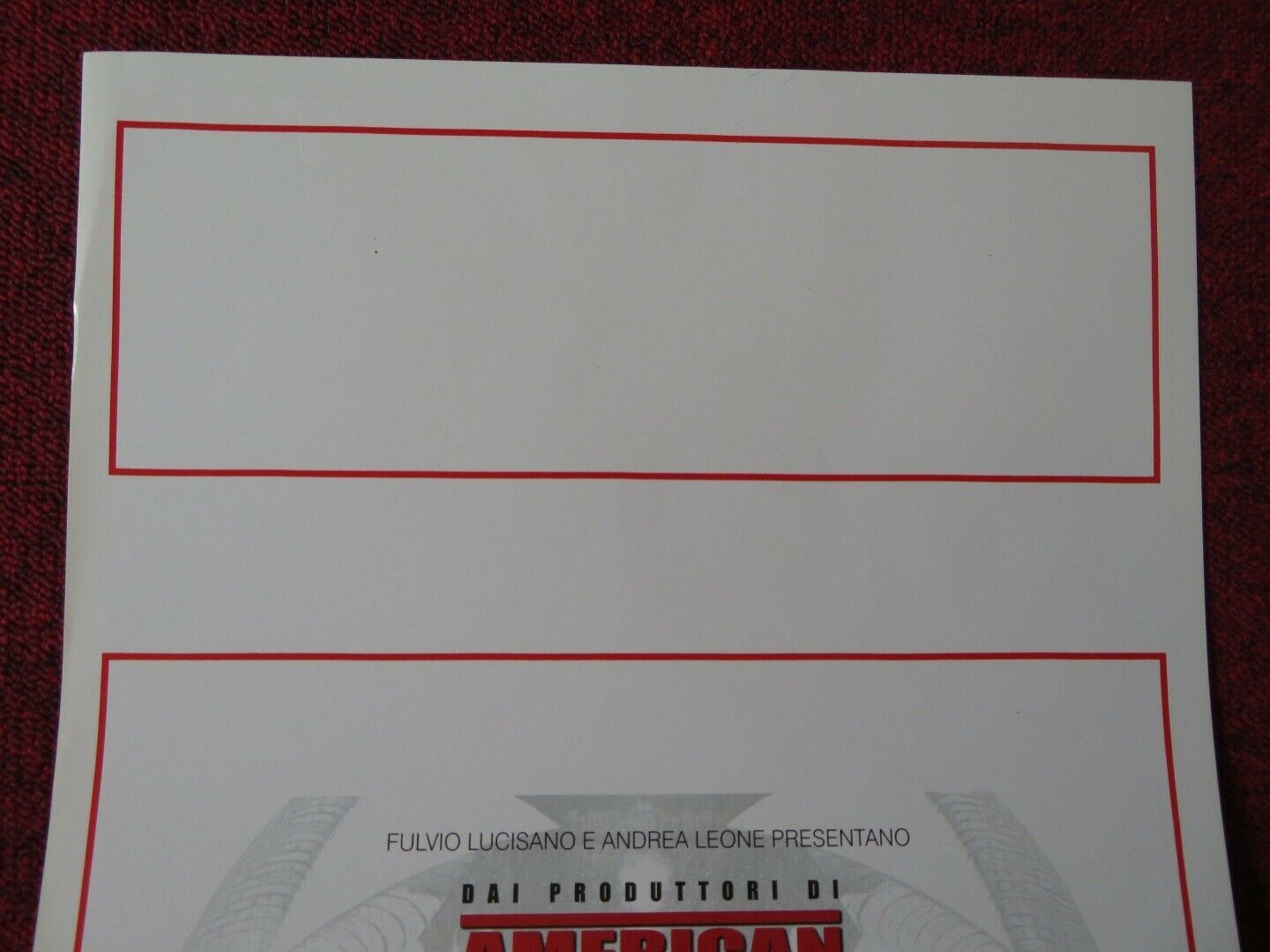 REPLI - KATE ITALIAN LOCANDINA (27.5"x13") POSTER ALI LANDRY JAMES RODAY 2002 Movie posters