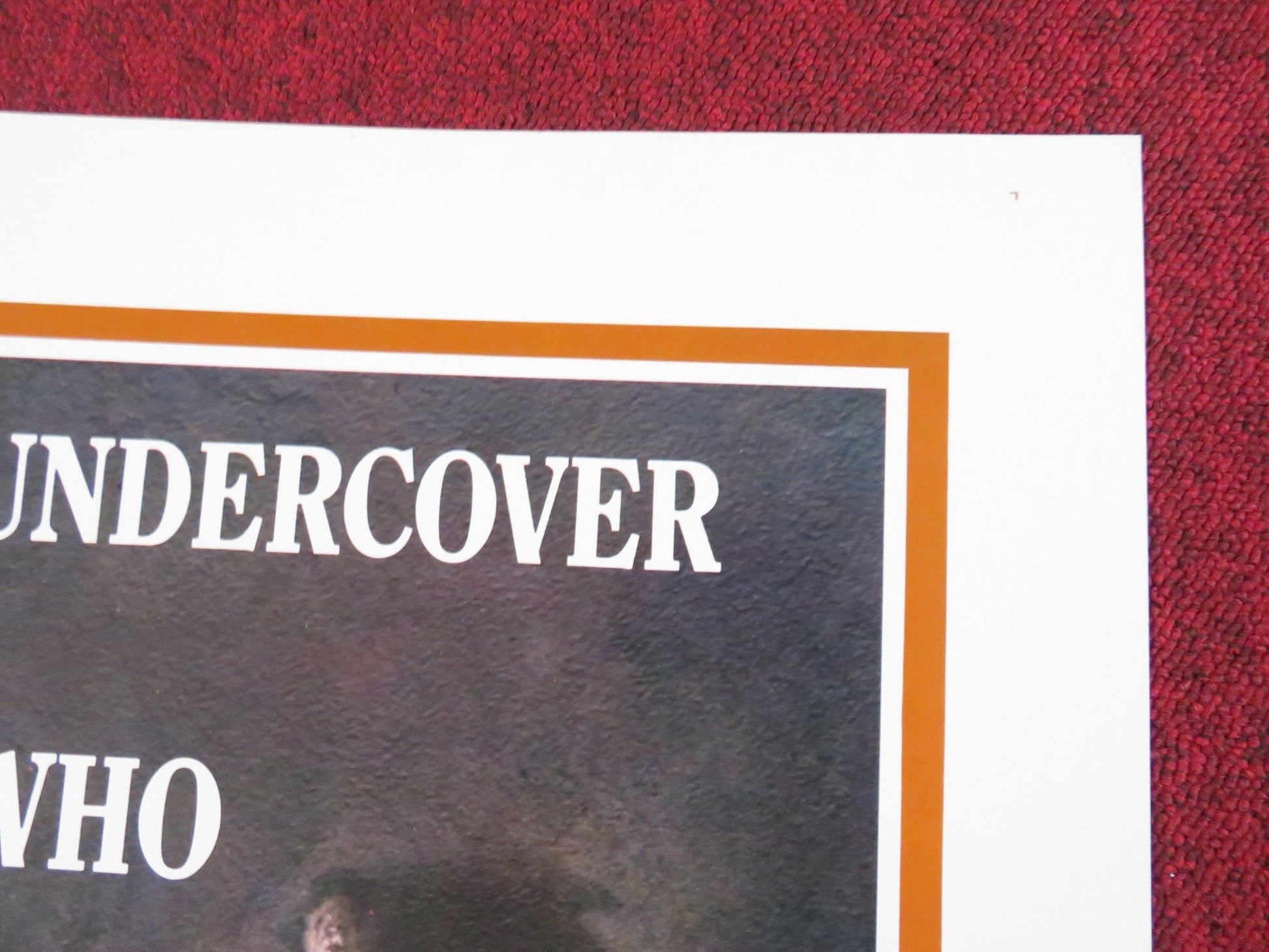 REPORT TO THE COMMISSIONER FOLDED US ONE SHEET POSTER MICHAEL MORIARTY 1975 Rendezvous Cinema Movie posters