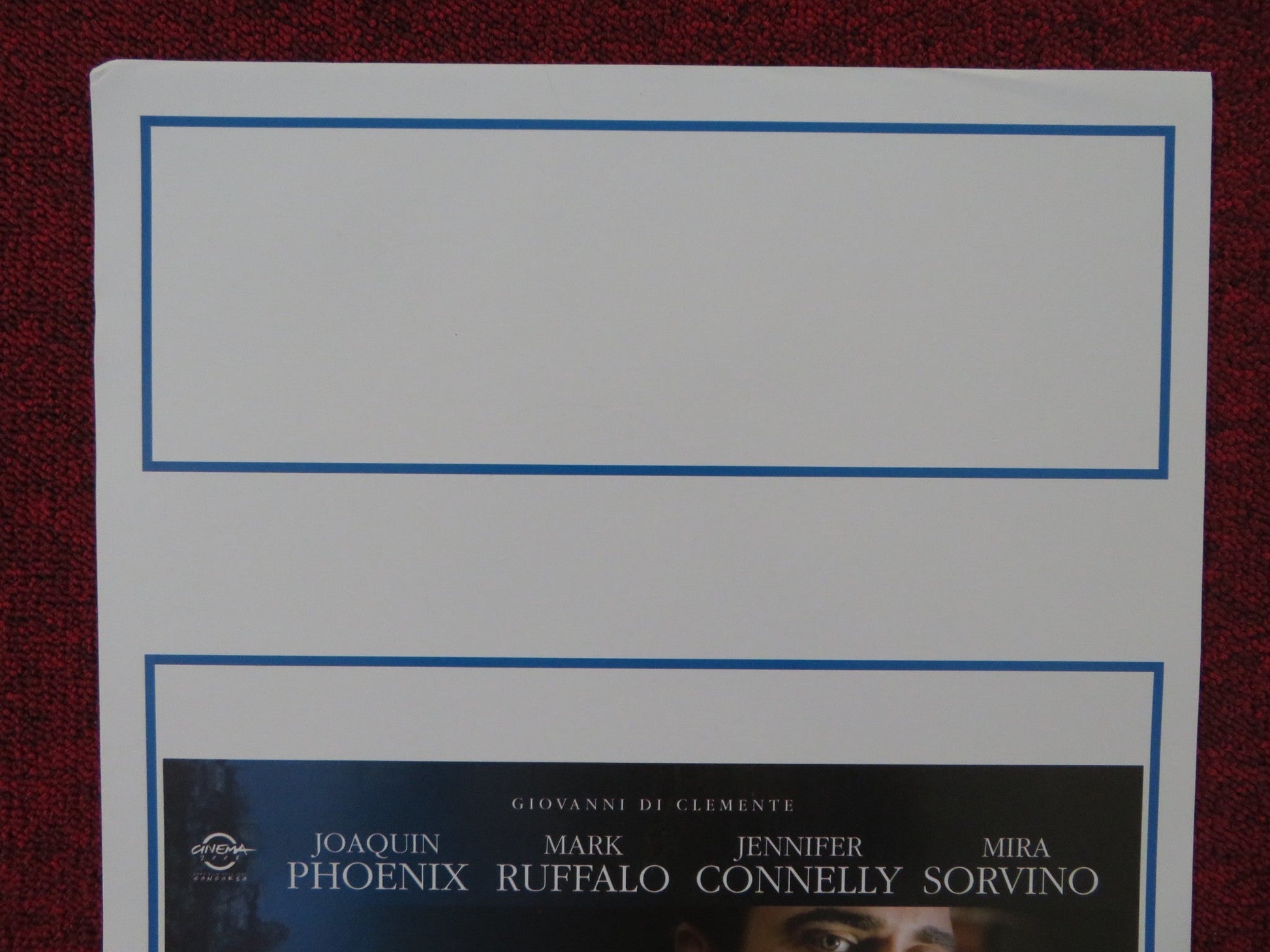 RESERVATION ROAD ITALIAN LOCANDINA POSTER JOAQUIN PHOENIX MARK RUFFALO 2007 Rendezvous Cinema Movie posters