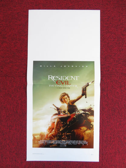 RESIDENT EVIL THE FINAL CHAPTER ITALIAN LOCANDINA POSTER MILLA JOVOVICH Rendezvous Cinema Movie posters