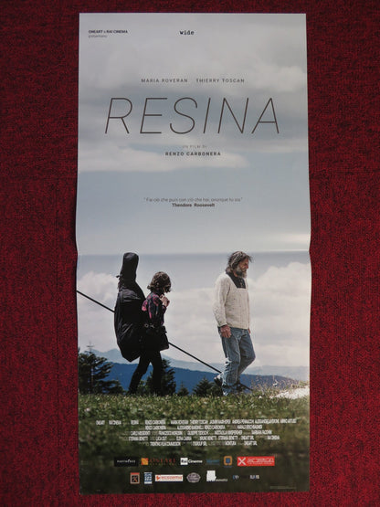 RESINA ITALIAN LOCANDINA POSTER MARIA ROVERAN THIERRY TOSCAN 2017 Rendezvous Cinema Movie posters