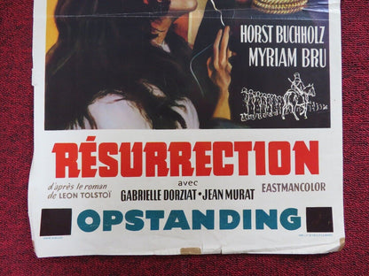 RESURRECTION / AUFERSTEHUNG BELGIUM (14" X 21.5") POSTER HORST BUCHHOILZ - Rendezvous Cinema