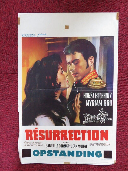RESURRECTION / AUFERSTEHUNG BELGIUM (14" X 21.5") POSTER HORST BUCHHOILZ - Rendezvous Cinema