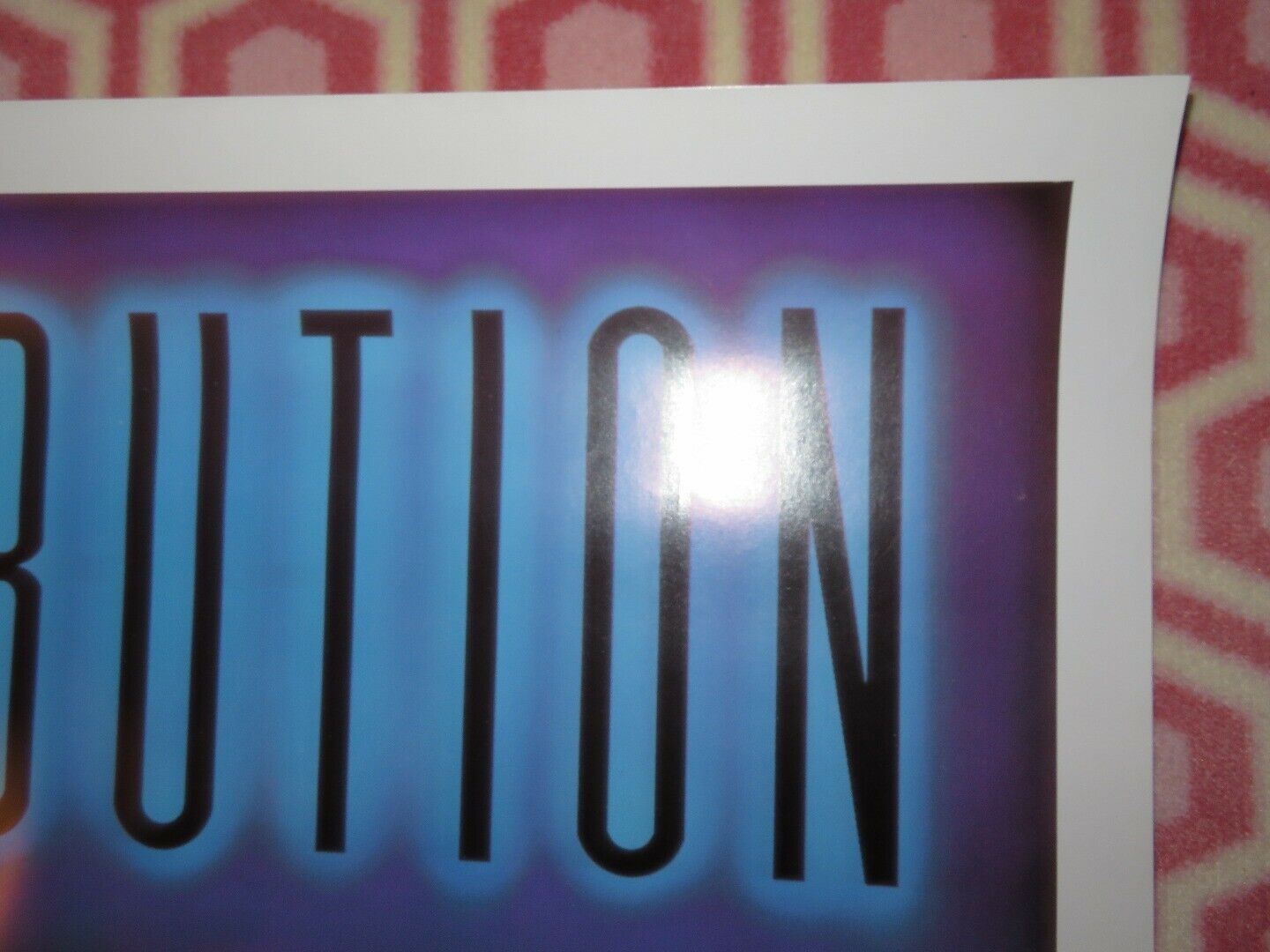 RETRIBUTION US ONE SHEET ROLLED POSTER DENNIS LIPSCOMB 1987 Movie posters