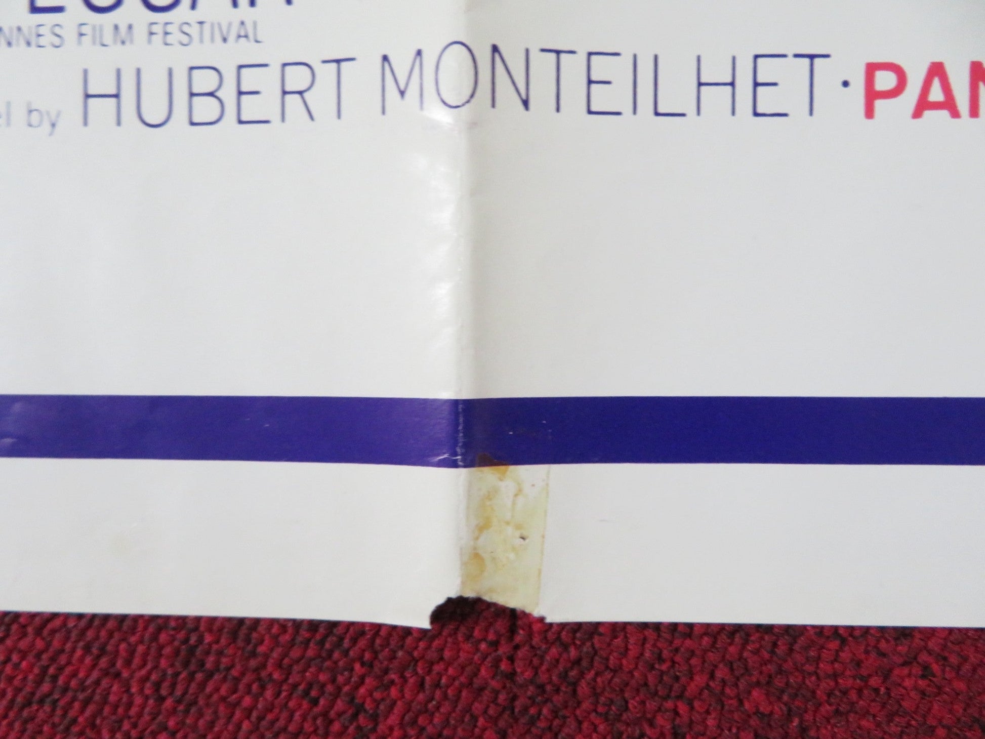 RETURN FROM THE ASHES FOLDED US ONE SHEET POSTER MAXIMILIAN SCHELL S. EGGAR 1965 Rendezvous Cinema Movie posters