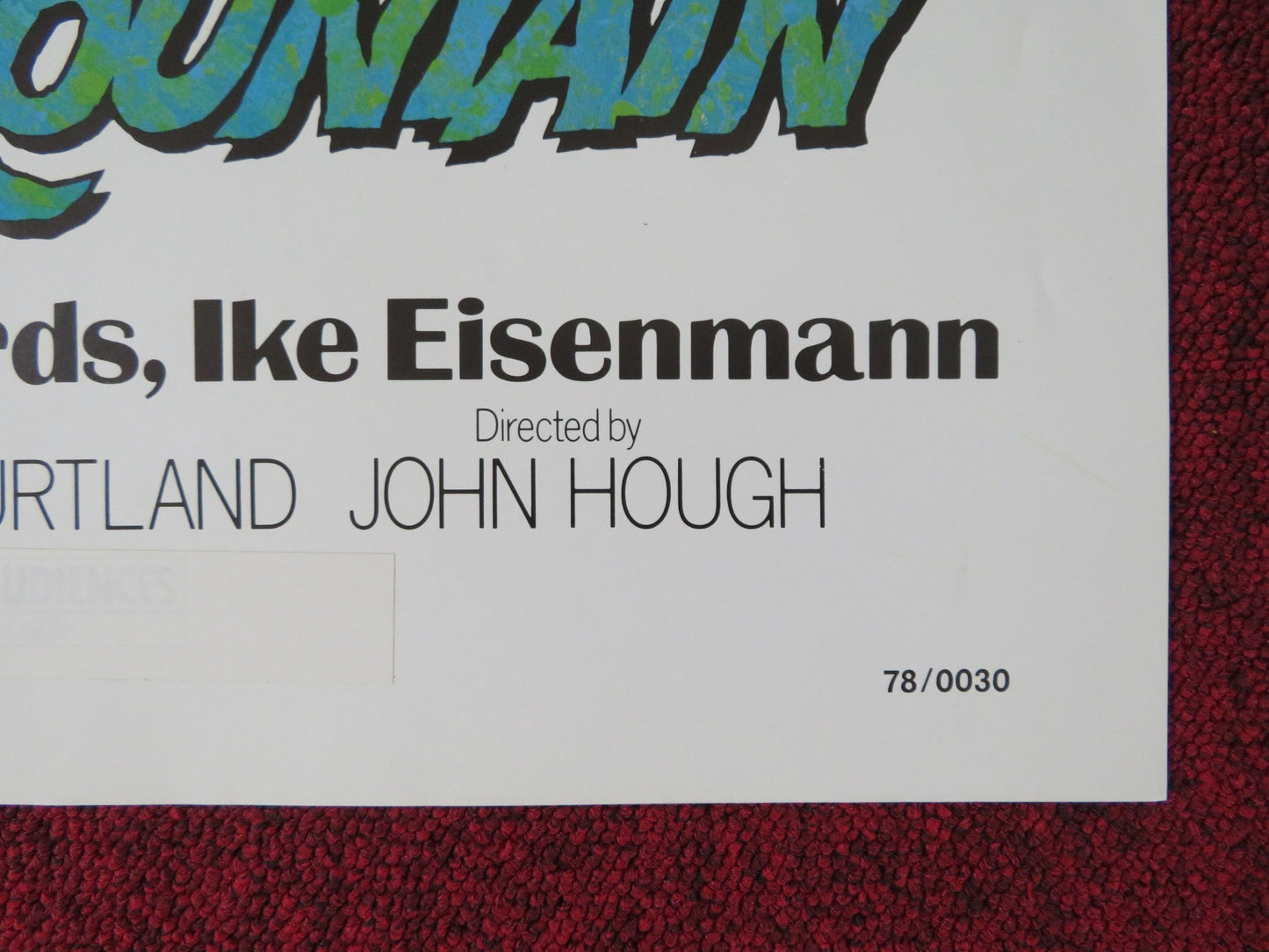 RETURN FROM WITCH MOUNTAIN FOLDED US ONE SHEET POSTER BETTE DAVIS C. LEE 1978 Rendezvous Cinema Movie posters