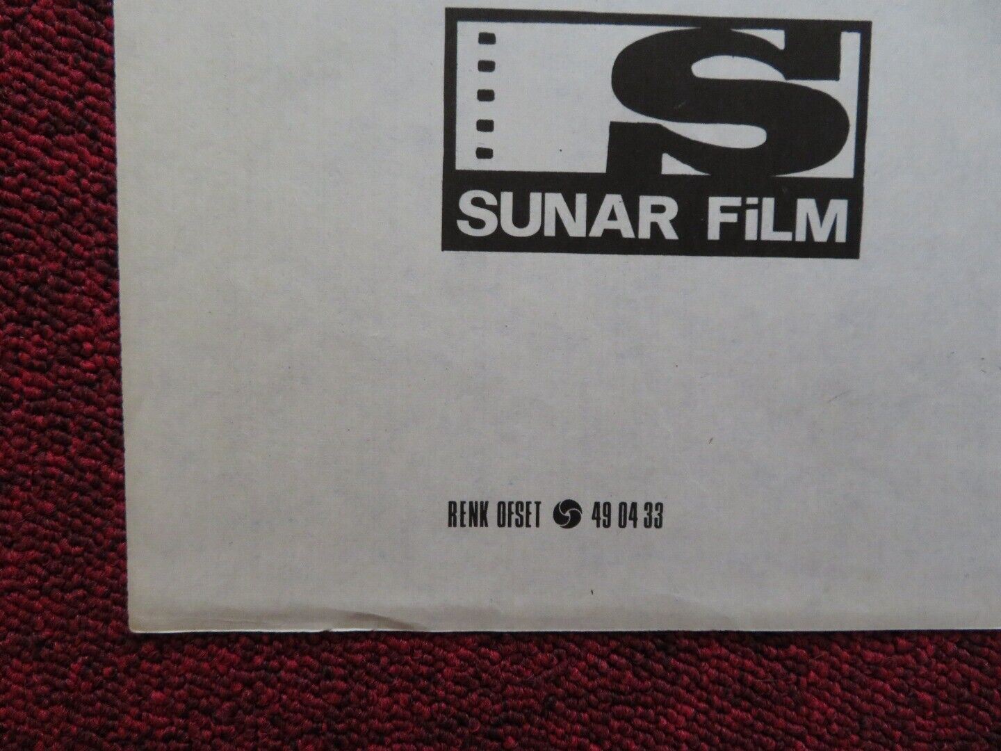 RETURN OF THE EVIL DEAD / BLIND DEAD SERIES PT 2 FOLDED TURKISH ONE SHEET POSTER Movie posters