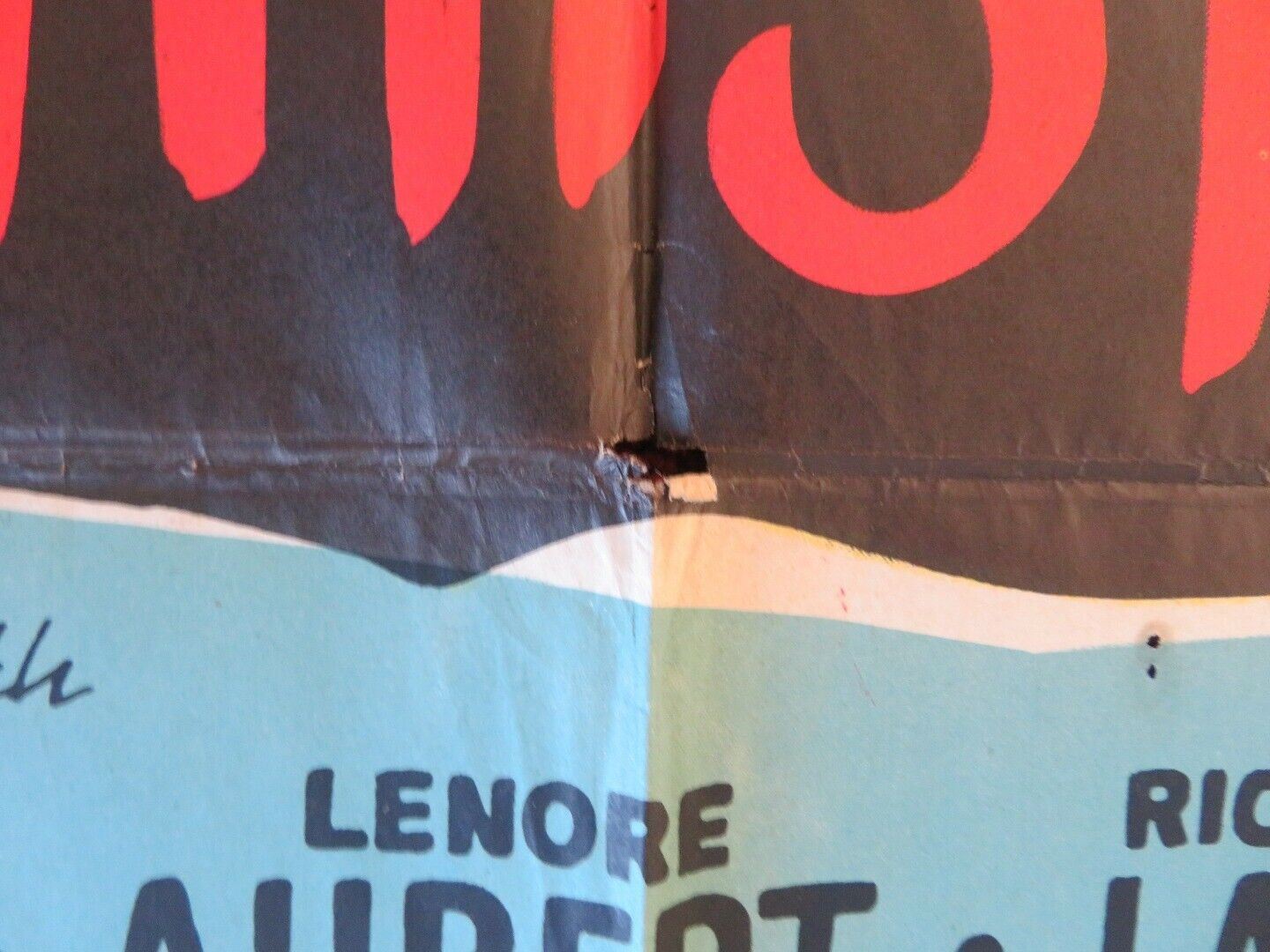 RETURN OF THE WHISTLER FOLDED US ONE SHEET POSTER MICHAEL DUANE 1948 Movie posters