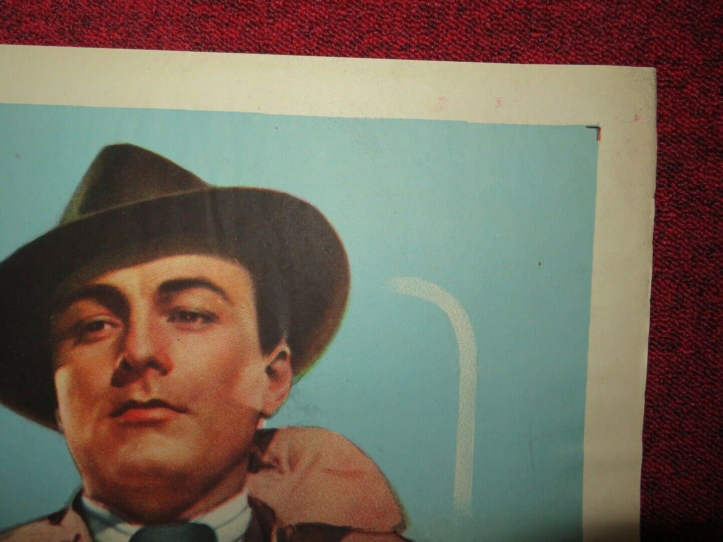 RETURN OF THE WHISTLER FOLDED US ONE SHEET POSTER MICHAEL DUANE 1948 Movie posters