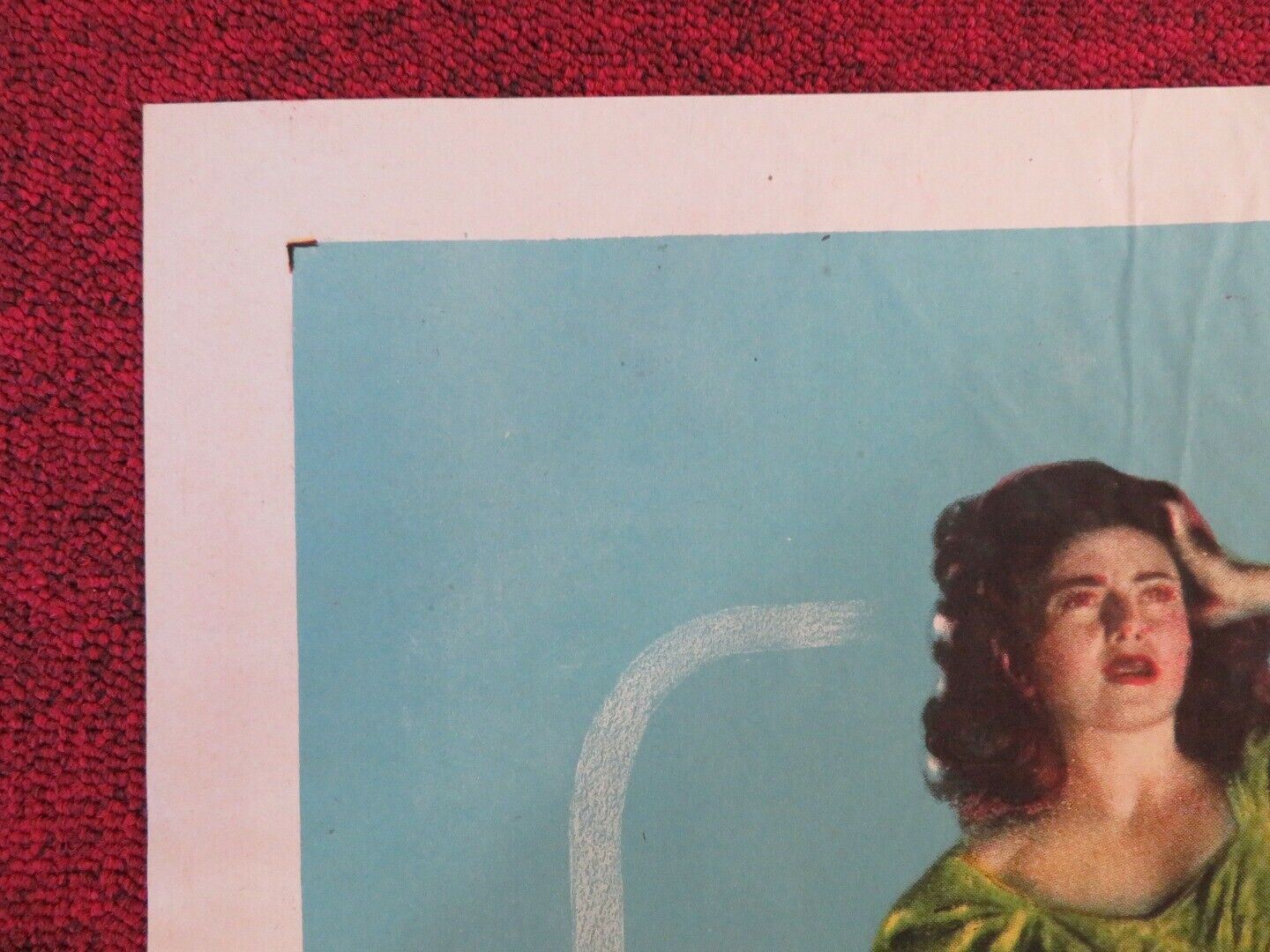 RETURN OF THE WHISTLER FOLDED US ONE SHEET POSTER MICHAEL DUANE 1948 Movie posters