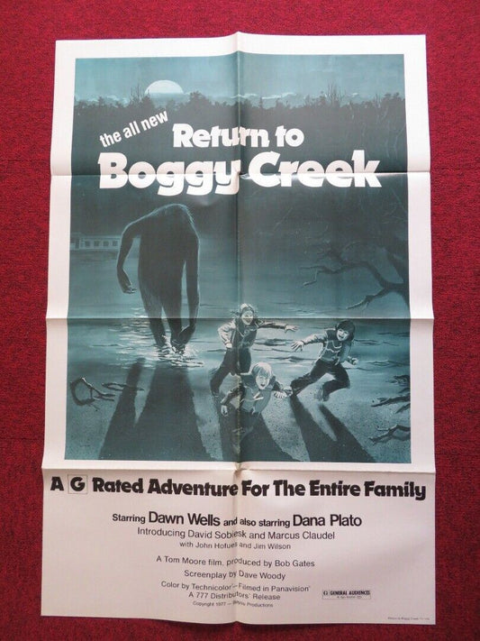 RETURN TO BOGGY CREEK US ONE SHEET POSTER DAWN WELLS DANA PLATO 1977 - Rendezvous Cinema