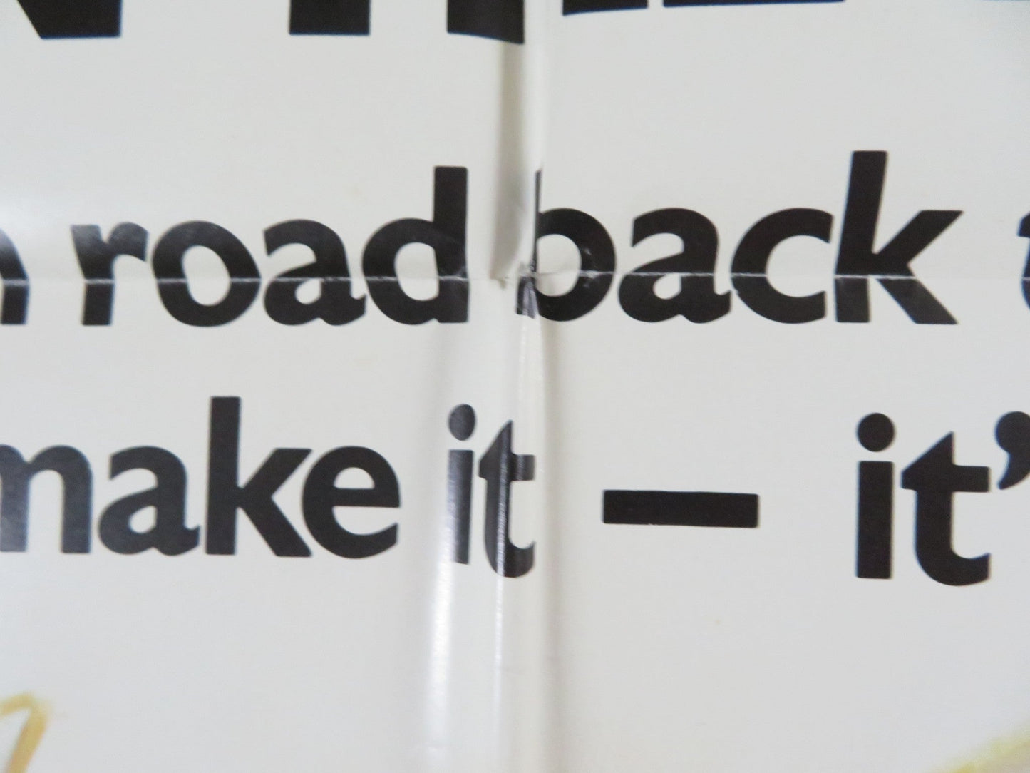 RETURN TO MACON COUNTY FOLDED US ONE SHEET POSTER NICK NOLTE DON JOHNSON 1975 Rendezvous Cinema Movie posters