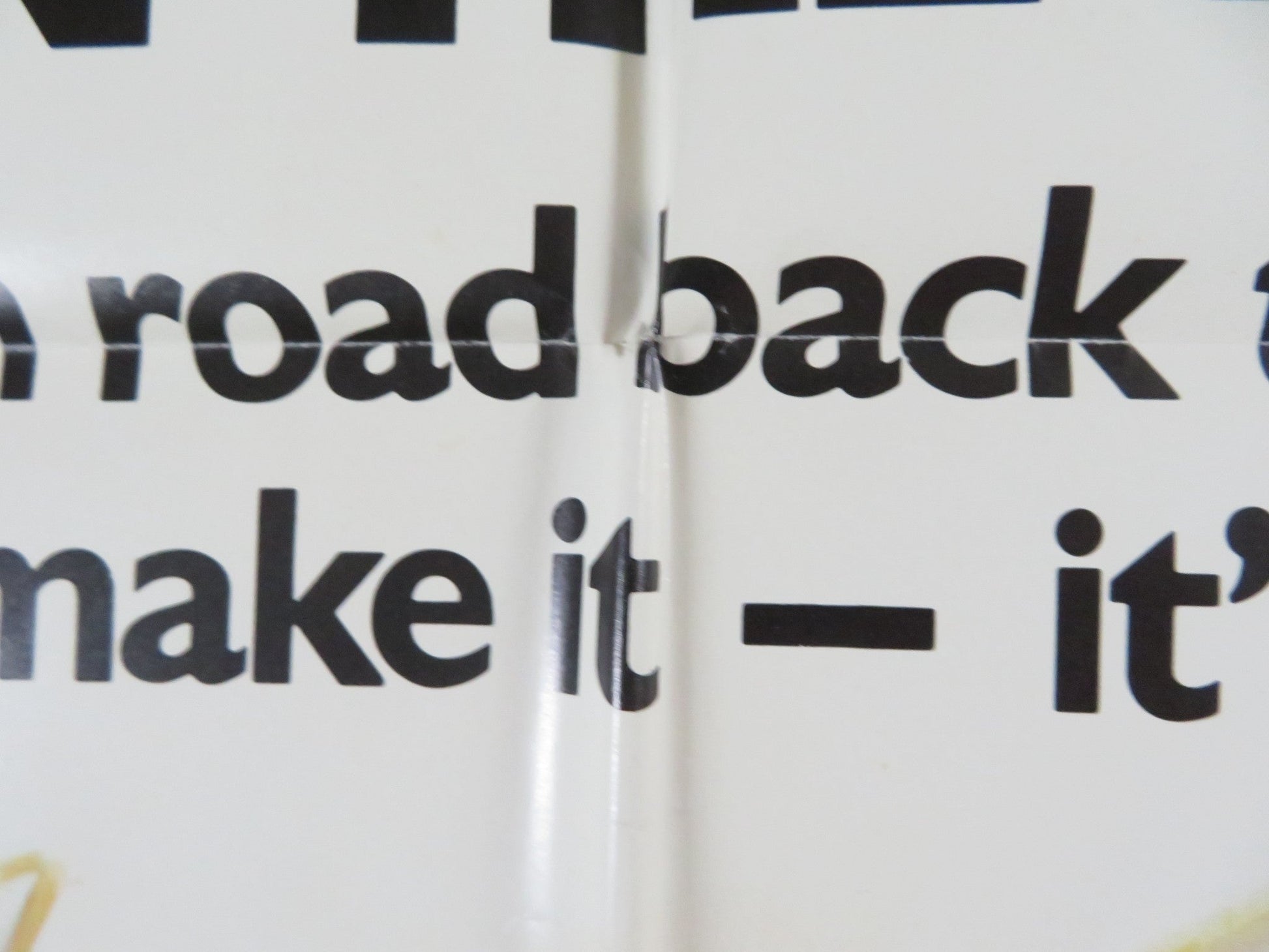 RETURN TO MACON COUNTY FOLDED US ONE SHEET POSTER NICK NOLTE DON JOHNSON 1975 Rendezvous Cinema Movie posters