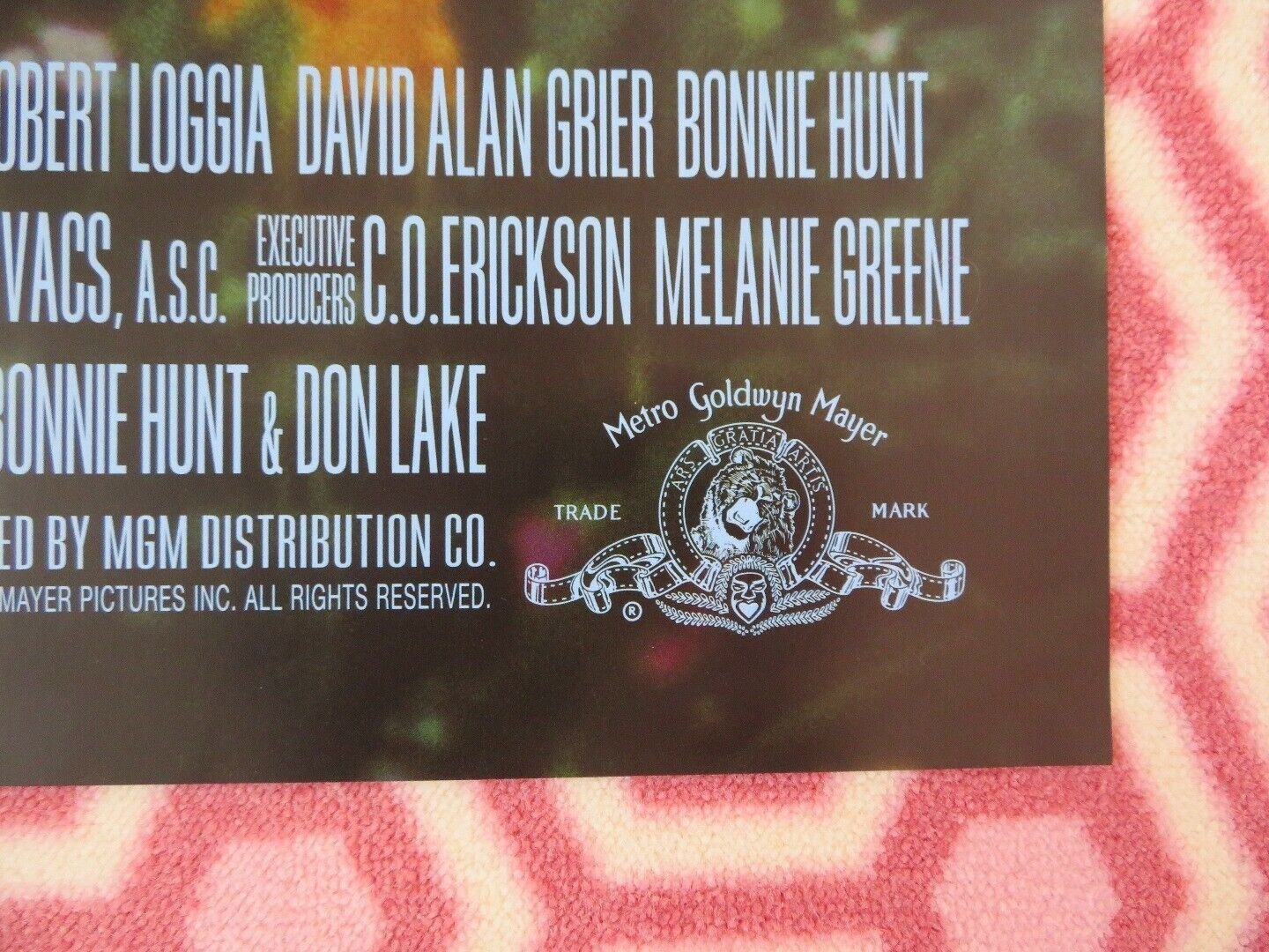 RETURN TO ME US ONE SHEET (27 x 41) POSTER MINNIE DRIVER DAVID DUCHOVNY 2000 Rendezvous Cinema Movie posters