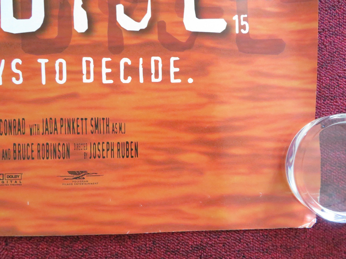 RETURN TO PARADISE UK QUAD (30"x40") ROLLED POSTER VINCE VAUGHN JOAQUIN PHOENIX Rendezvous Cinema Movie posters