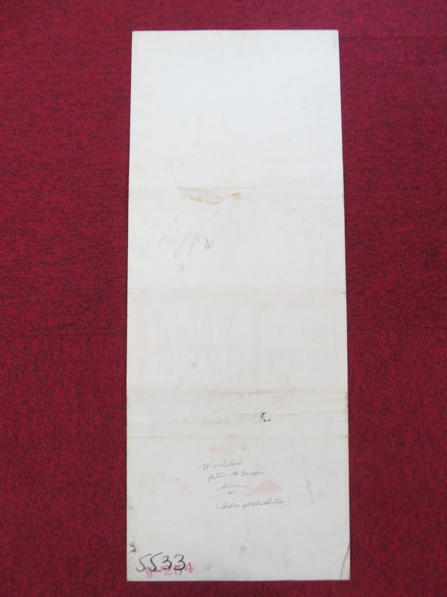 RETURN TO PARADISE US INSERT (14"x 36") POSTER GARY COOPER BARRY JONES 1953 Rendezvous Cinema Movie posters