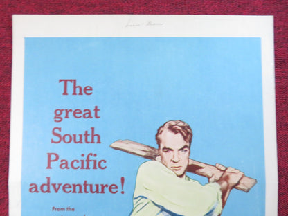 RETURN TO PARADISE US INSERT (14"x 36") POSTER GARY COOPER BARRY JONES 1953 Rendezvous Cinema Movie posters