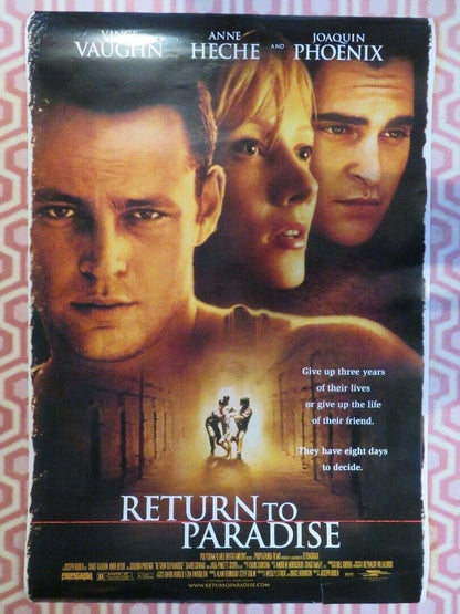 RETURN TO PARADISE US ONE SHEET ROLLED POSTER VINCE VAUGHN ANNE HECHE Rendezvous Cinema Movie posters