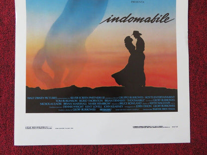 RETURN TO SNOWY RIVER ITALIAN LOCANDINA (27.5"x13") POSTER DISNEY 1988 Movie posters