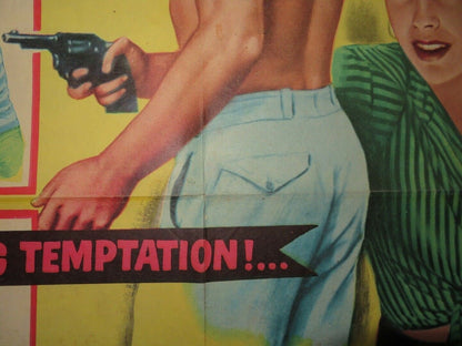 RETURN TO TREASURE ISLAND US ONE SHEET POSTER 1954 TAB HUNTER Rendezvous Cinema Movie posters