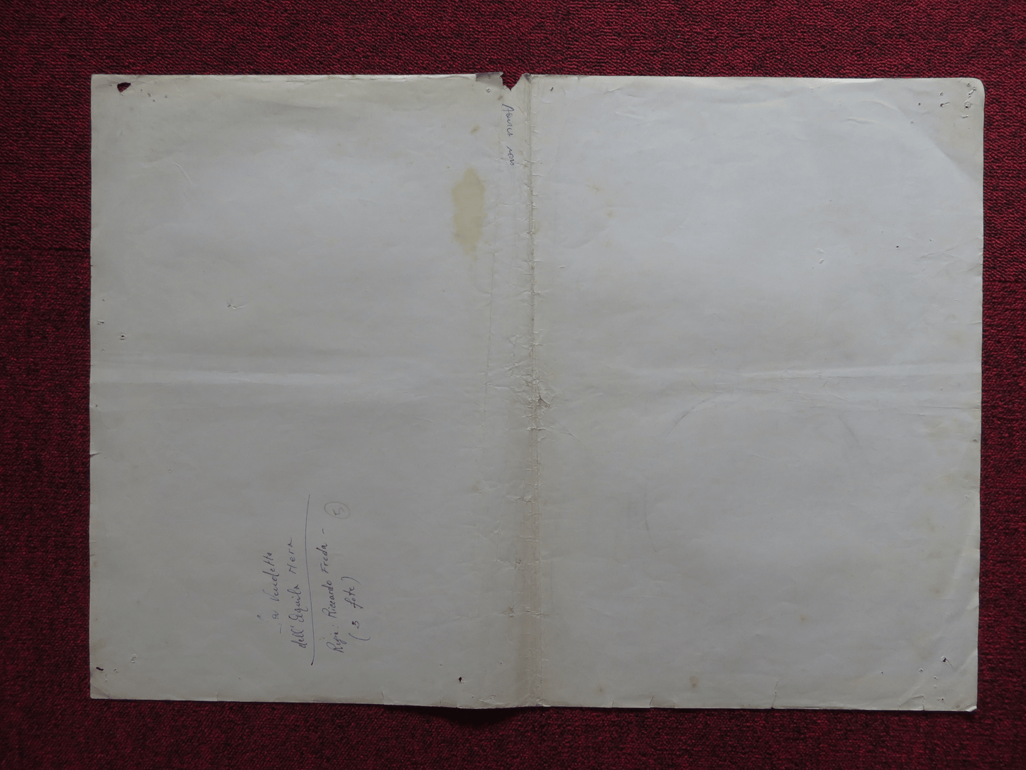 REVENGE OF BLACK EAGLE - C ITALIAN FOTOBUSTA POSTER ROSSANO BRAZZI 1951 Rendezvous Cinema Movie posters