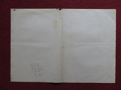 REVENGE OF BLACK EAGLE - C ITALIAN FOTOBUSTA POSTER ROSSANO BRAZZI 1951 Rendezvous Cinema Movie posters