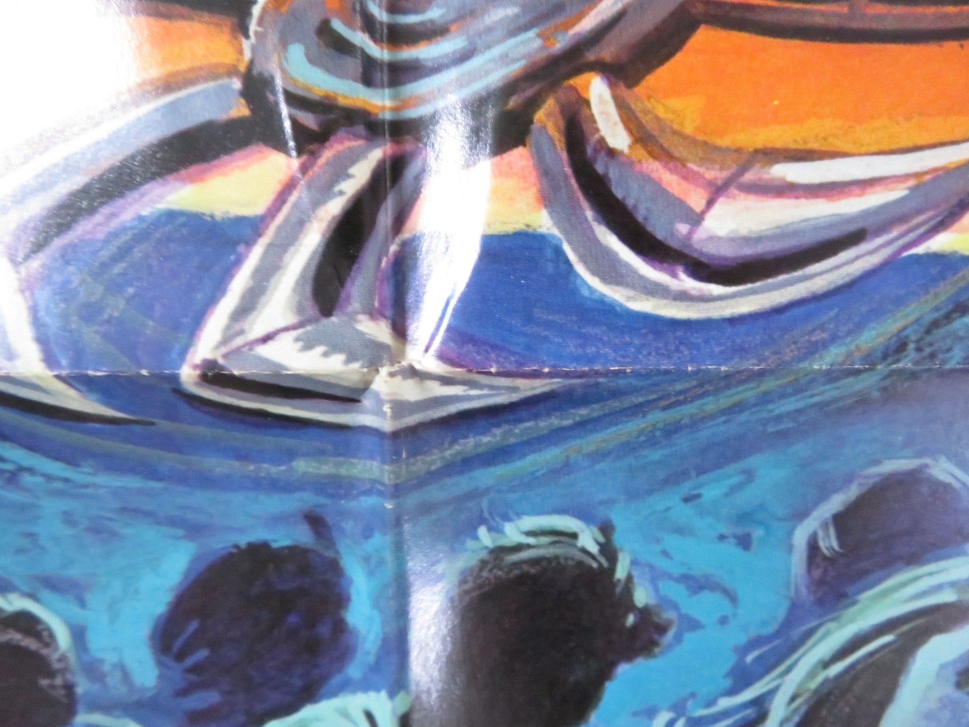 REVENGE OF THE SHOGUN WOMEN FOLDED US ONE SHEET POSTER SHIUSEN LEONG 1982 Rendezvous Cinema Movie posters