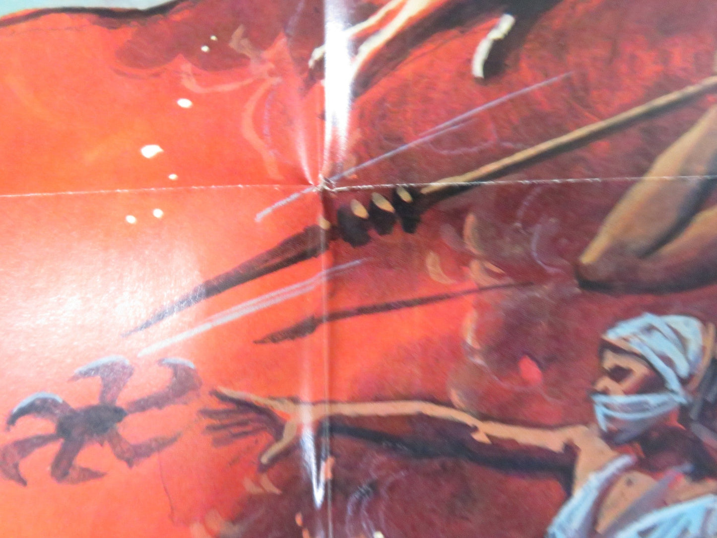 REVENGE OF THE SHOGUN WOMEN FOLDED US ONE SHEET POSTER SHIUSEN LEONG 1982 Rendezvous Cinema Movie posters