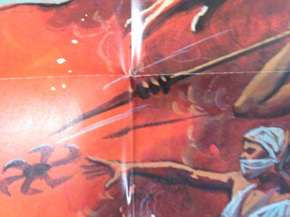 REVENGE OF THE SHOGUN WOMEN FOLDED US ONE SHEET POSTER SHIUSEN LEONG 1982 Rendezvous Cinema Movie posters