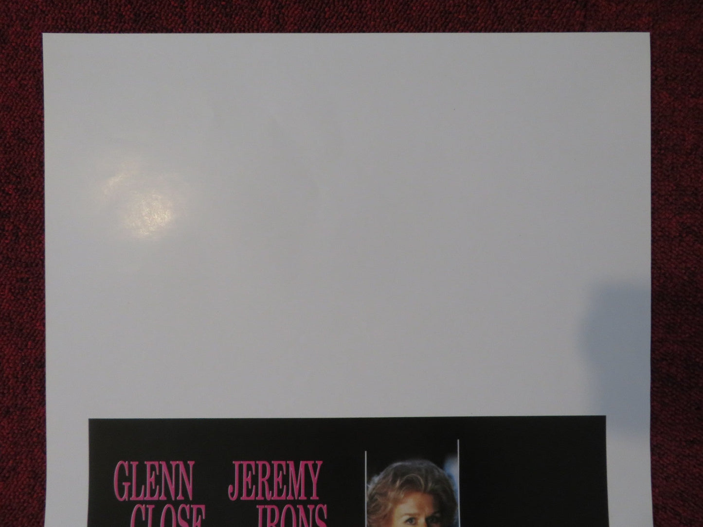 REVERSAL OF FORTUNE ITALIAN LOCANDINA POSTER GLENN CLOSE JEREMY IRONS 1990 Rendezvous Cinema Movie posters