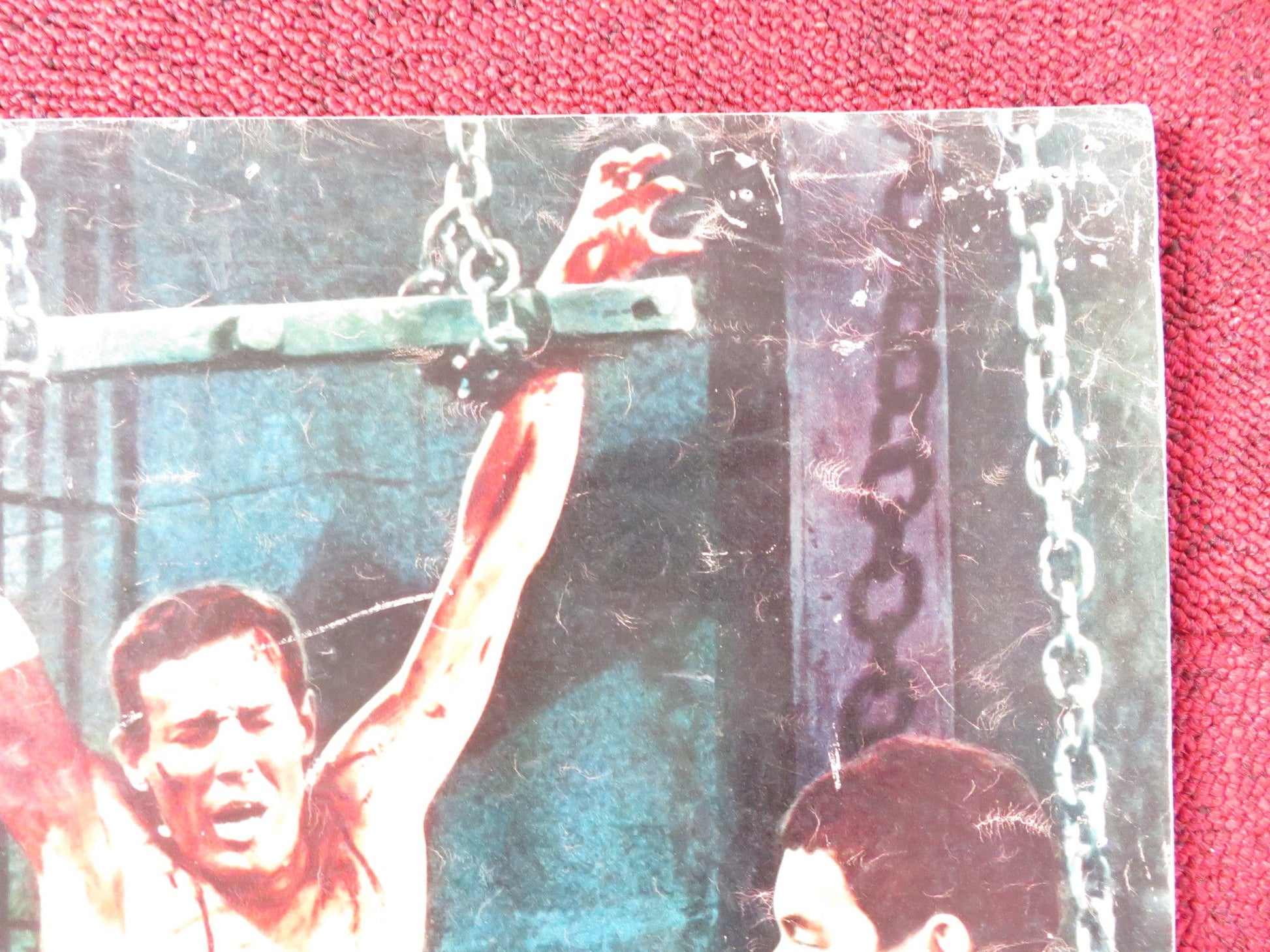 REVOLT OF THE SLAVES - D ITALIAN FOTOBUSTA POSTER R. FLEMING LANG JEFFRIES 1960 Rendezvous Cinema Movie posters