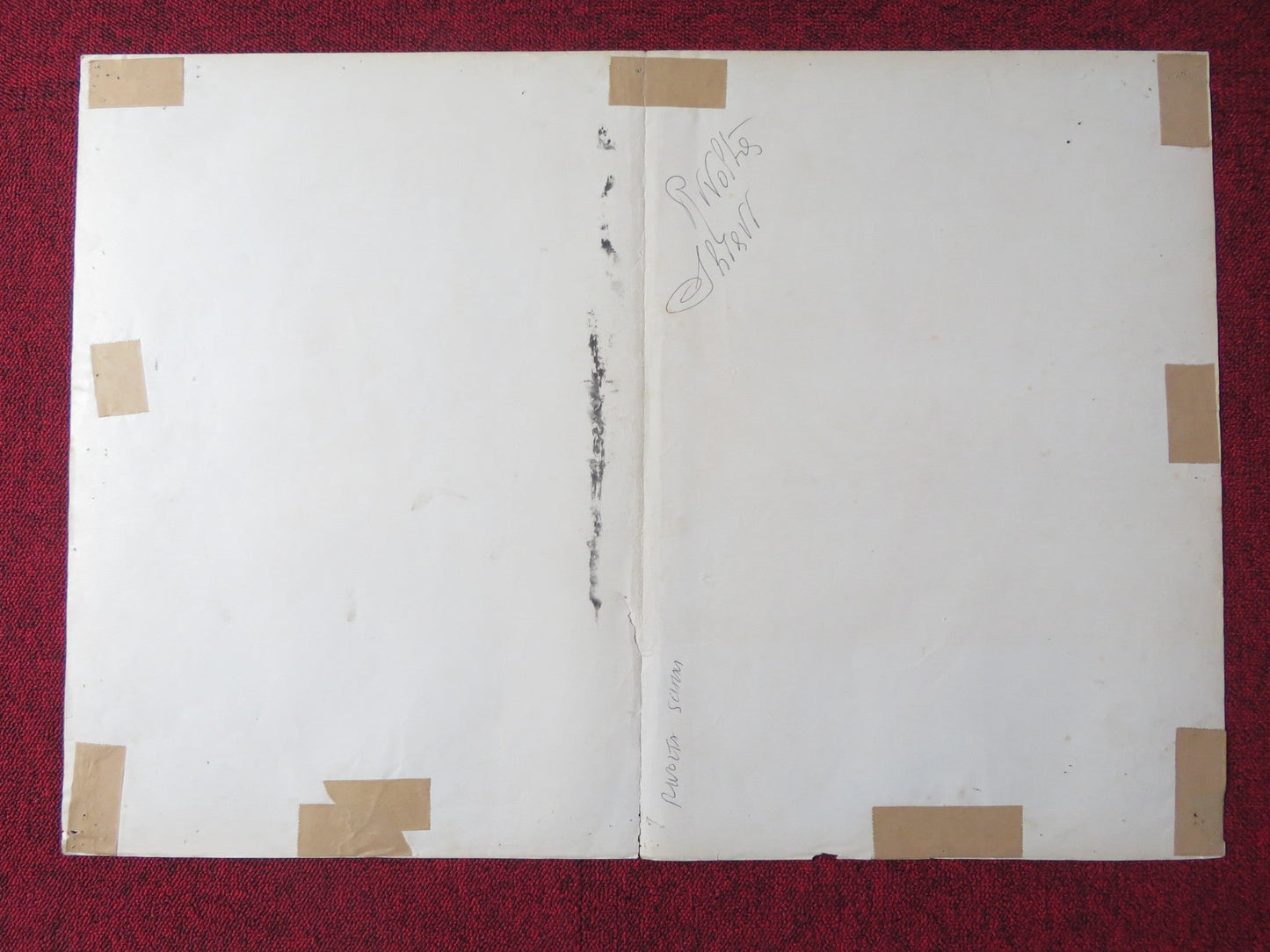 REVOLT OF THE SLAVES - D ITALIAN FOTOBUSTA POSTER R. FLEMING LANG JEFFRIES 1960 Rendezvous Cinema Movie posters