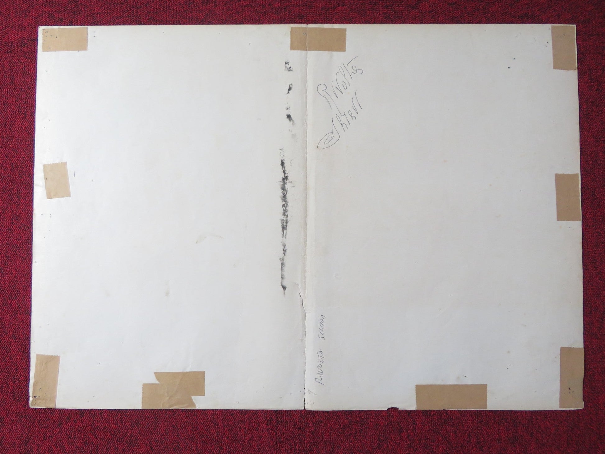 REVOLT OF THE SLAVES - D ITALIAN FOTOBUSTA POSTER R. FLEMING LANG JEFFRIES 1960 Rendezvous Cinema Movie posters