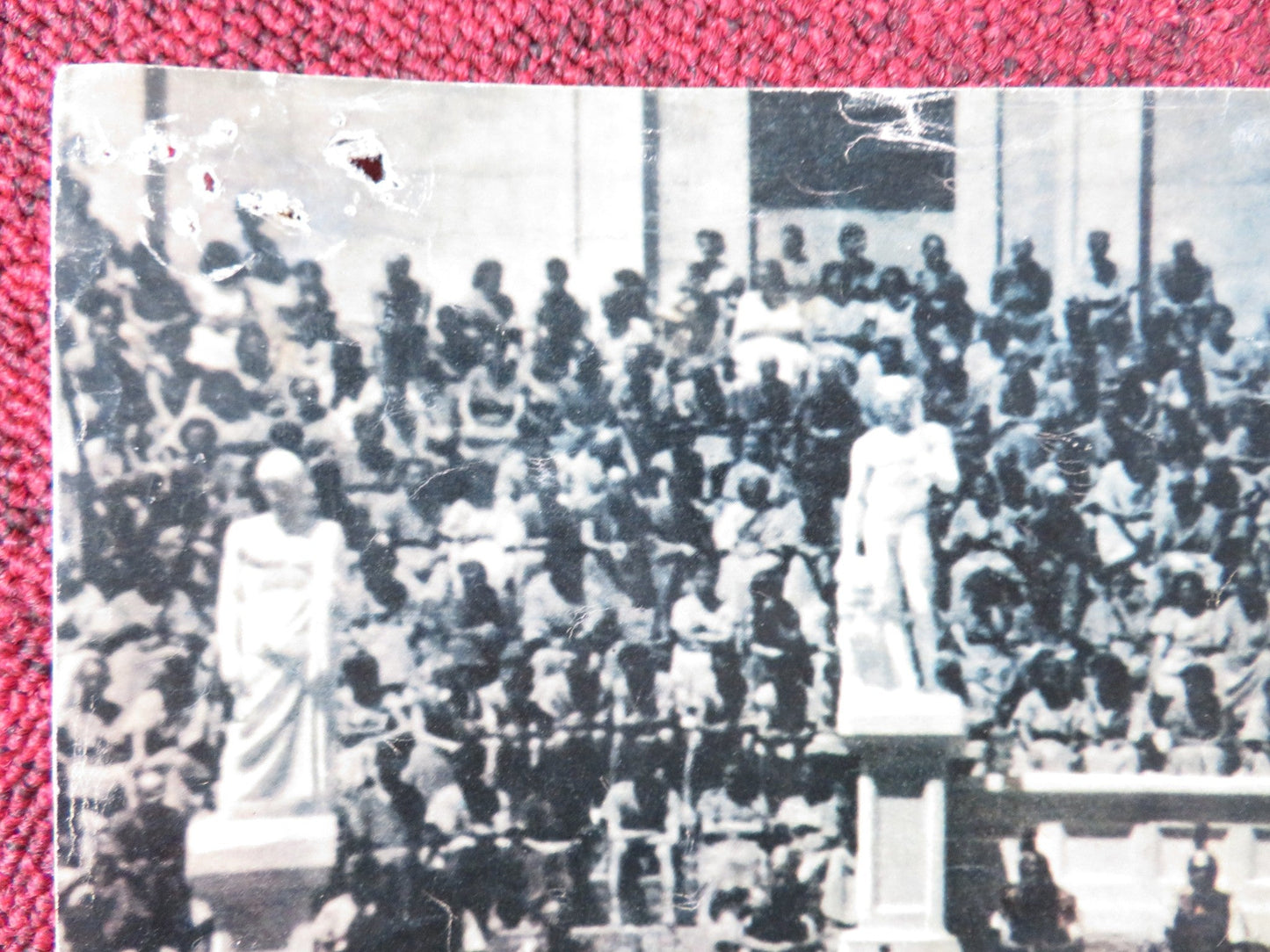 REVOLT OF THE SLAVES - E ITALIAN FOTOBUSTA POSTER R. FLEMING LANG JEFFRIES 1960 Rendezvous Cinema Movie posters