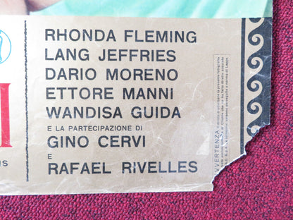 REVOLT OF THE SLAVES - G ITALIAN FOTOBUSTA POSTER R. FLEMING LANG JEFFRIES 1960 Rendezvous Cinema Movie posters