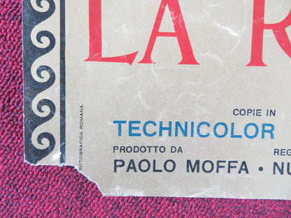 REVOLT OF THE SLAVES - G ITALIAN FOTOBUSTA POSTER R. FLEMING LANG JEFFRIES 1960 Rendezvous Cinema Movie posters